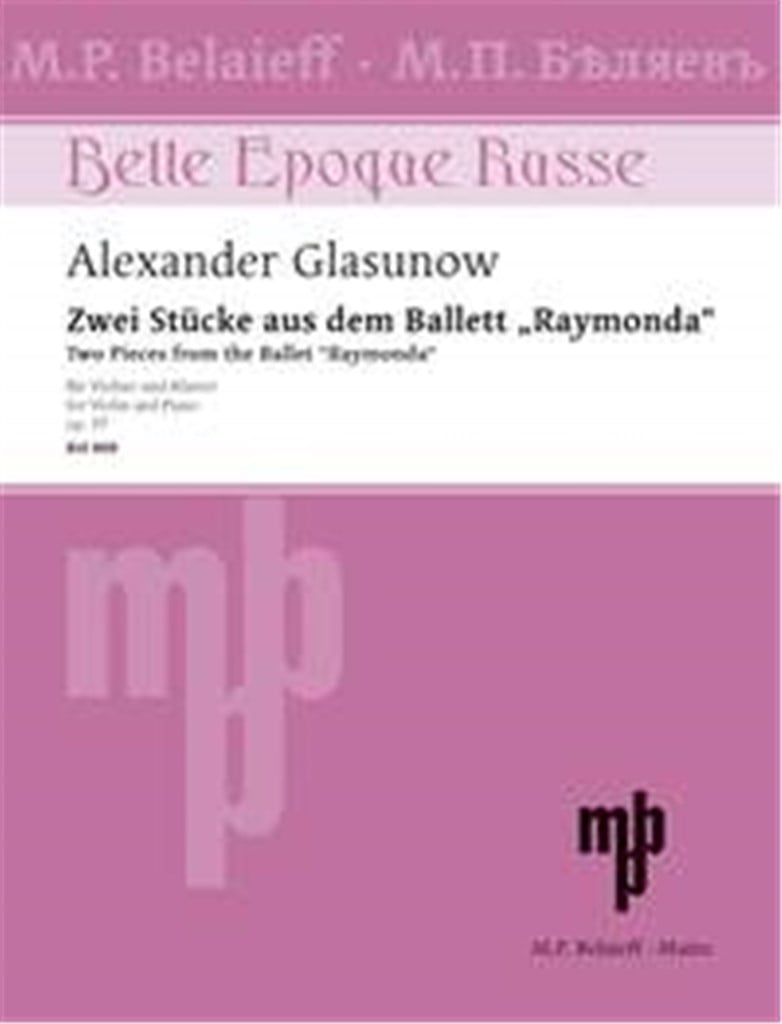 Two Pieces from the ballet Raymonda aus op. 57